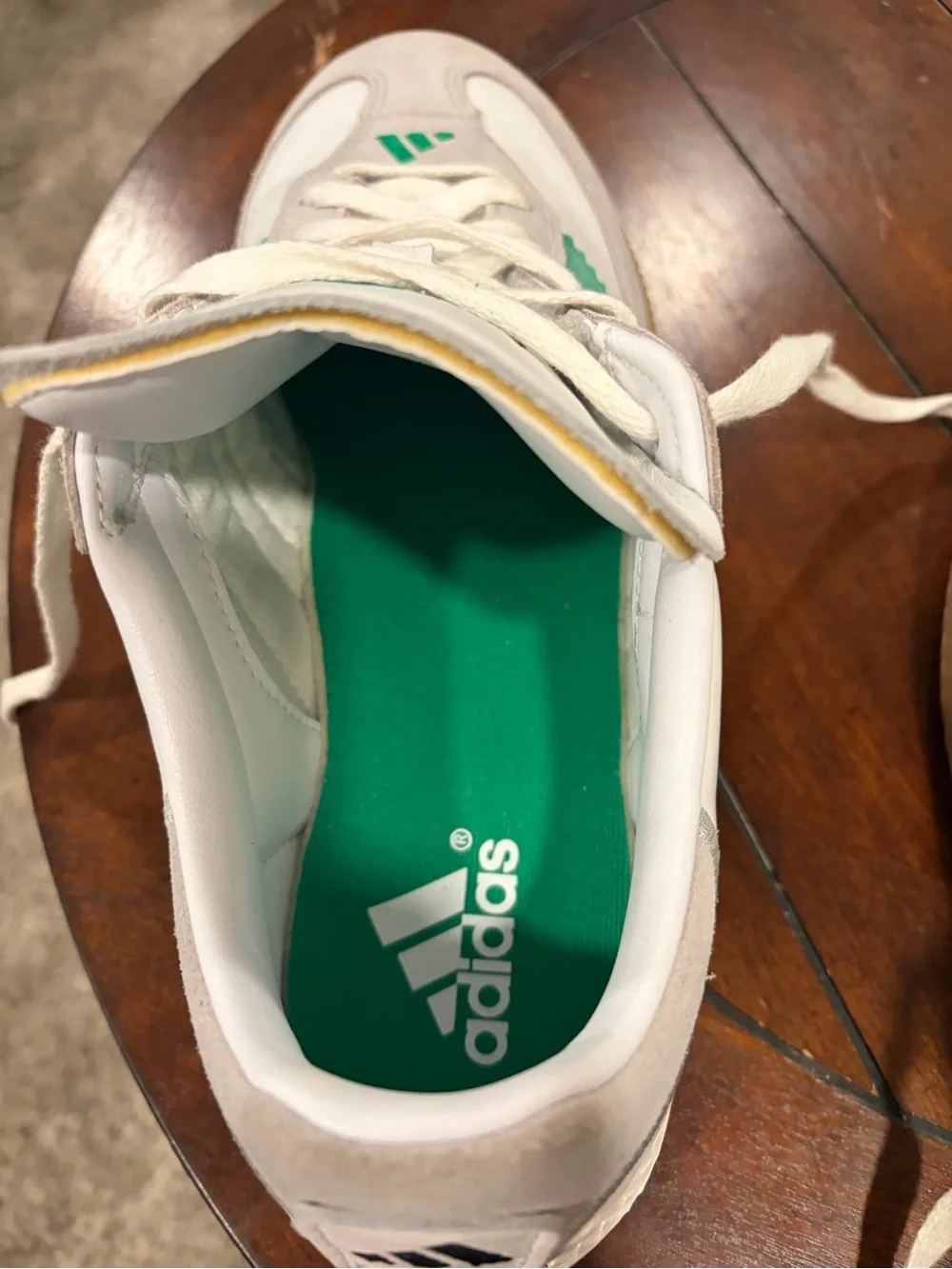 Adidas Samba OG Samba Millenium White Green Gum Leather Sneakers Men’s Size 10